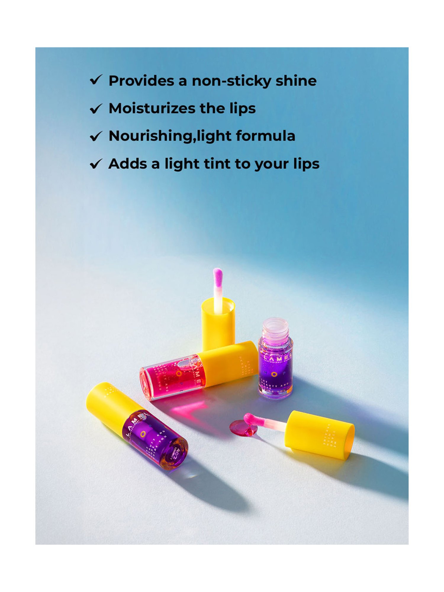 Lamel HOPE Glow Lip Oil Courage 401 - 3.7 ml