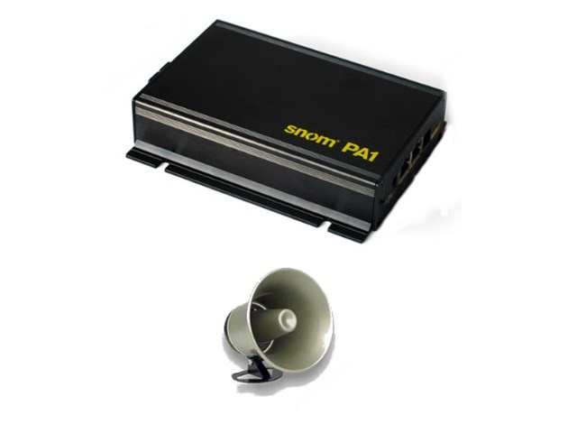 Snom PA1 Phone Paging System w/ Viking Horn