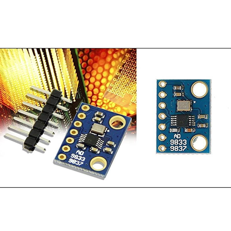 AD9833 Sine Square Wave DDS Signal Generator Programmable Microprocessors Serial Interface Module 1Pcs