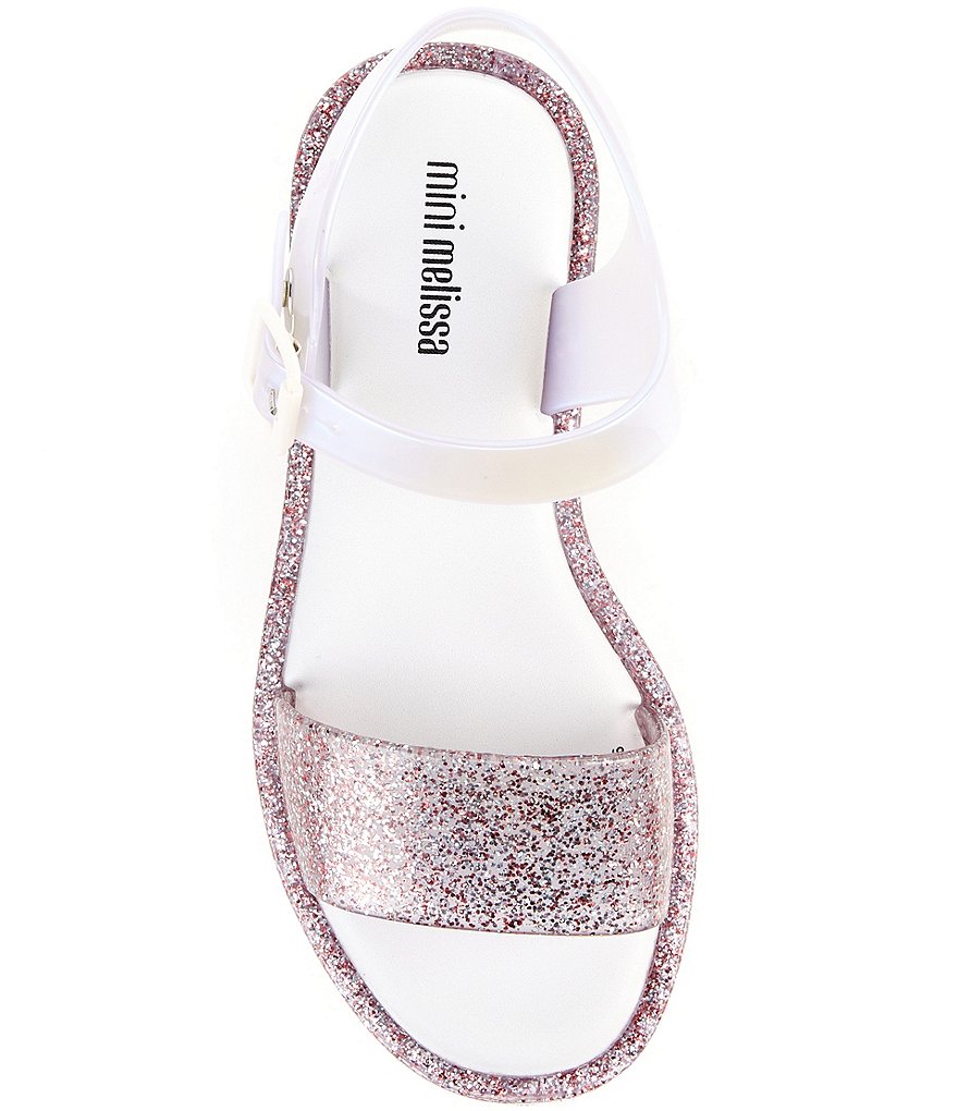 Mel By Melissa Girl's Mar Glitter Sandals (Toddler)