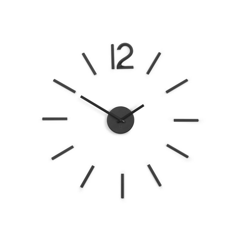 Blink Wall Clock Black - Umbra