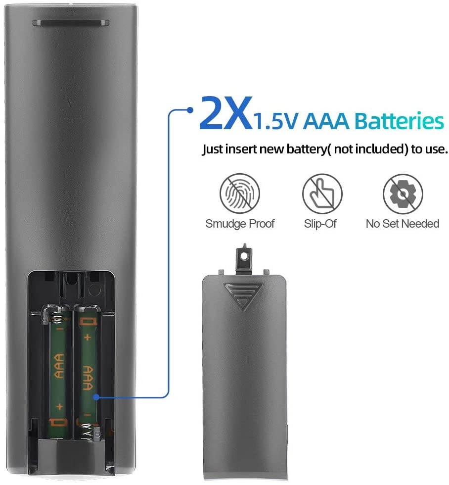 Gvirtue AKB74915305 Remote Control for LG TV 70UH6350 65UH6550 65UH615A 65UH6150 60UH7500 60UH6550 60UH6150 58UH6300 55UH6550 55UH6150 55UH6090 50UH6300 49UH6500 49UH6100 49UH6090 43UH6100