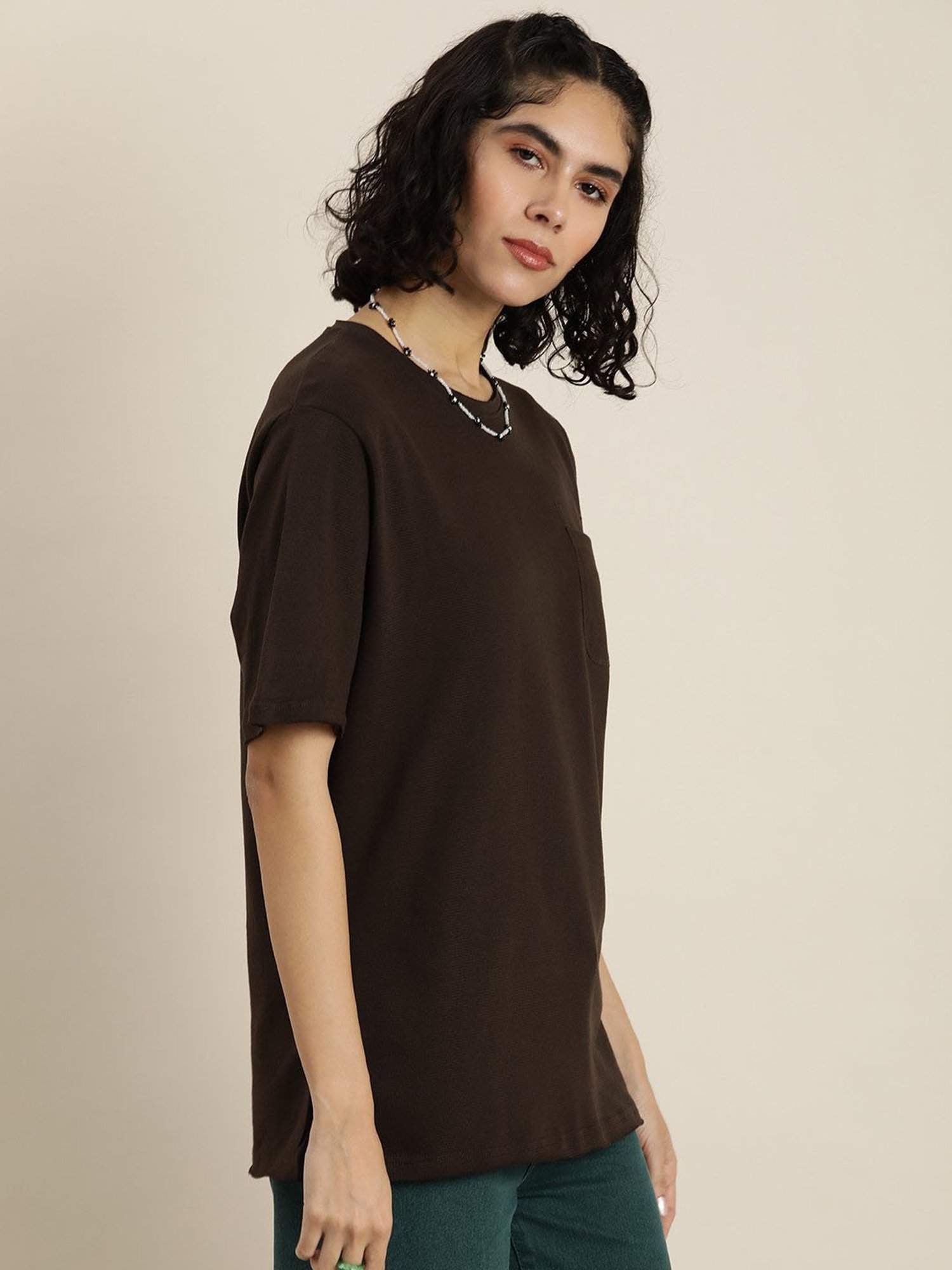 Dillinger Brown Oversized T-Shirt