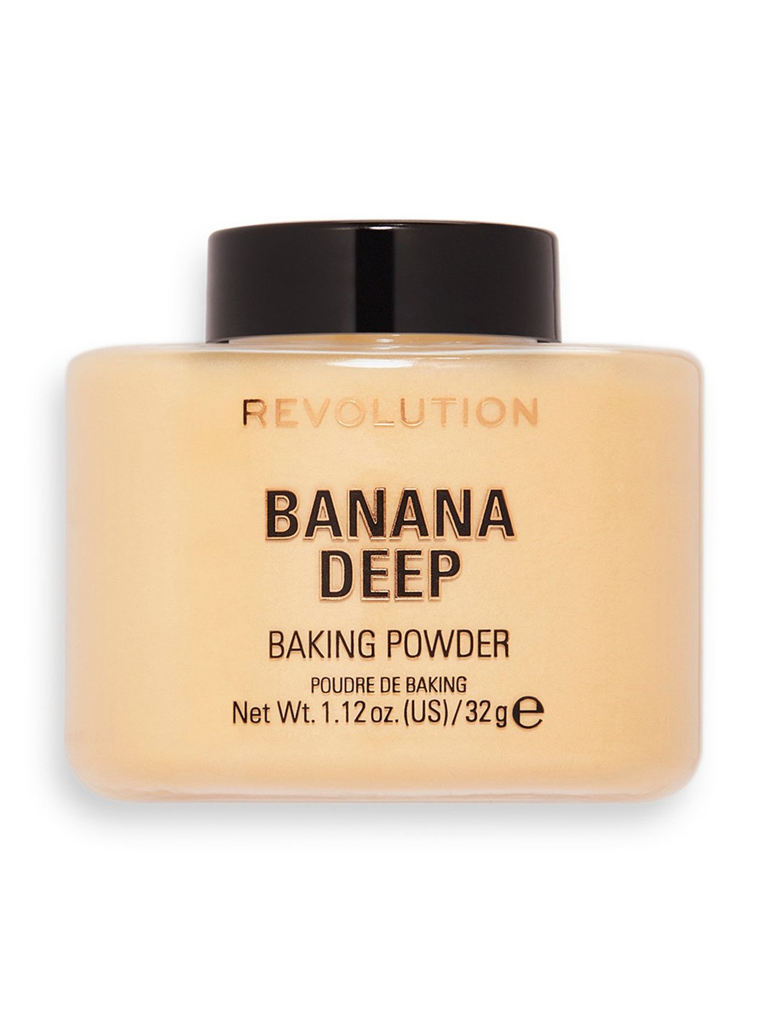 Makeup Revolution Loose Baking Powder Banana Deep - 32 gm