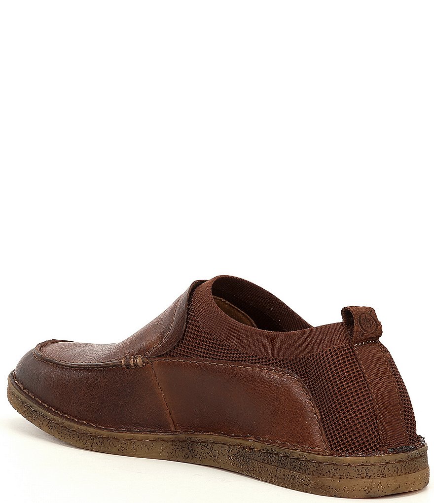 ECCO Track II Low Leather Oxfords