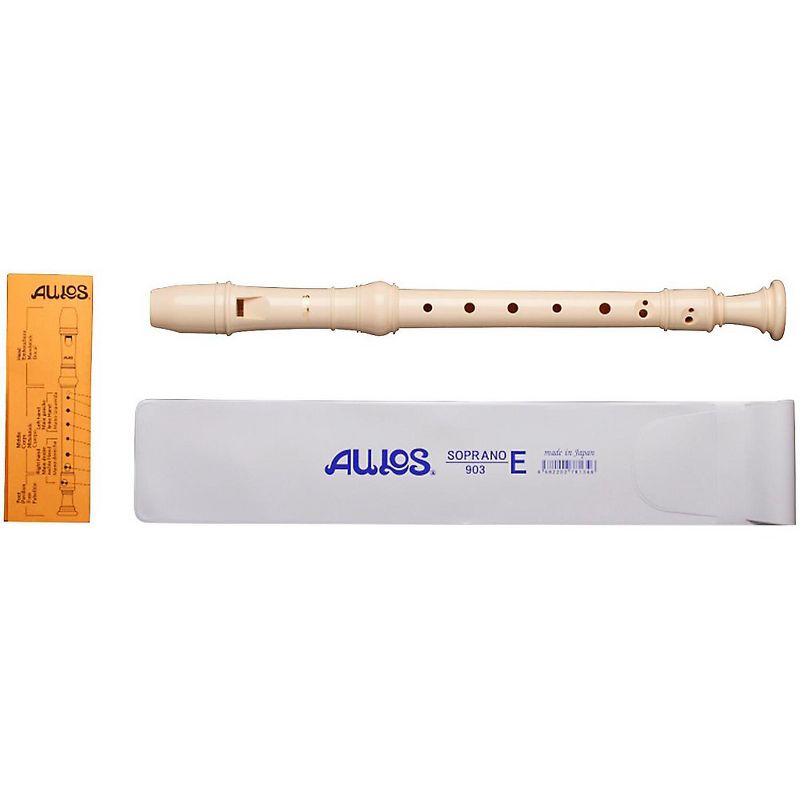 Aulos Three Piece Soprano Recorder