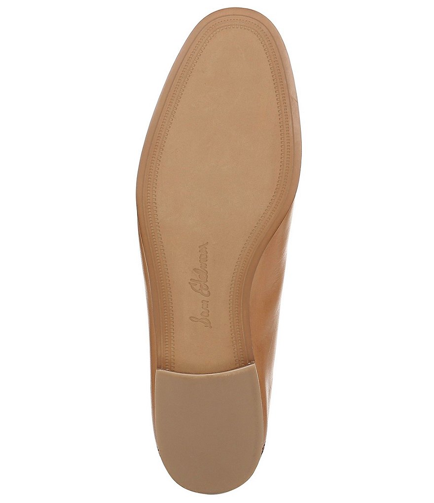 Jack Rogers Blair Pointed Toe Bow Leather Flats