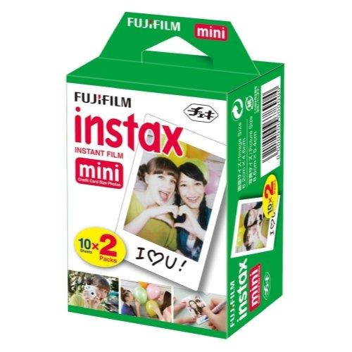 Fujifilm Mini 9 Instant Film Camera (Smokey White) - Fujifilm Instax Film 100 PCS - Battery & Cahrger - Photo Album - Case