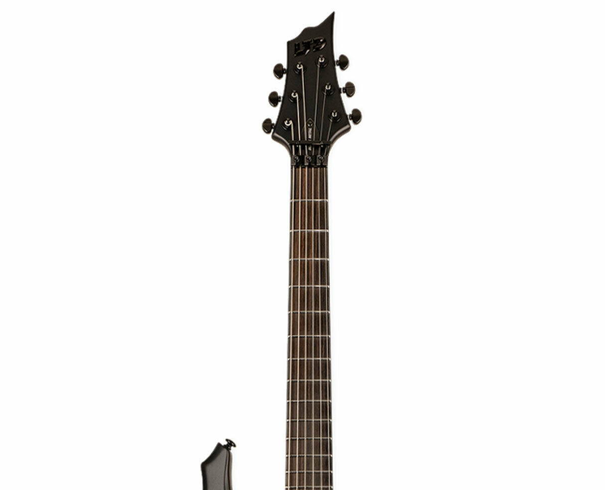 ESP LTD F Black Metal - Black Satin