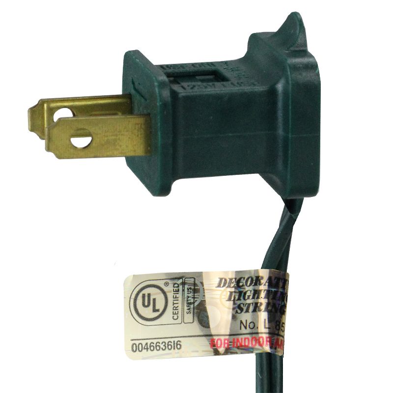 Keystone 10ct 3-Dimensional Crystal Bethlehem Star Novelty Christmas Lights Clear 7.4' - Green Wire