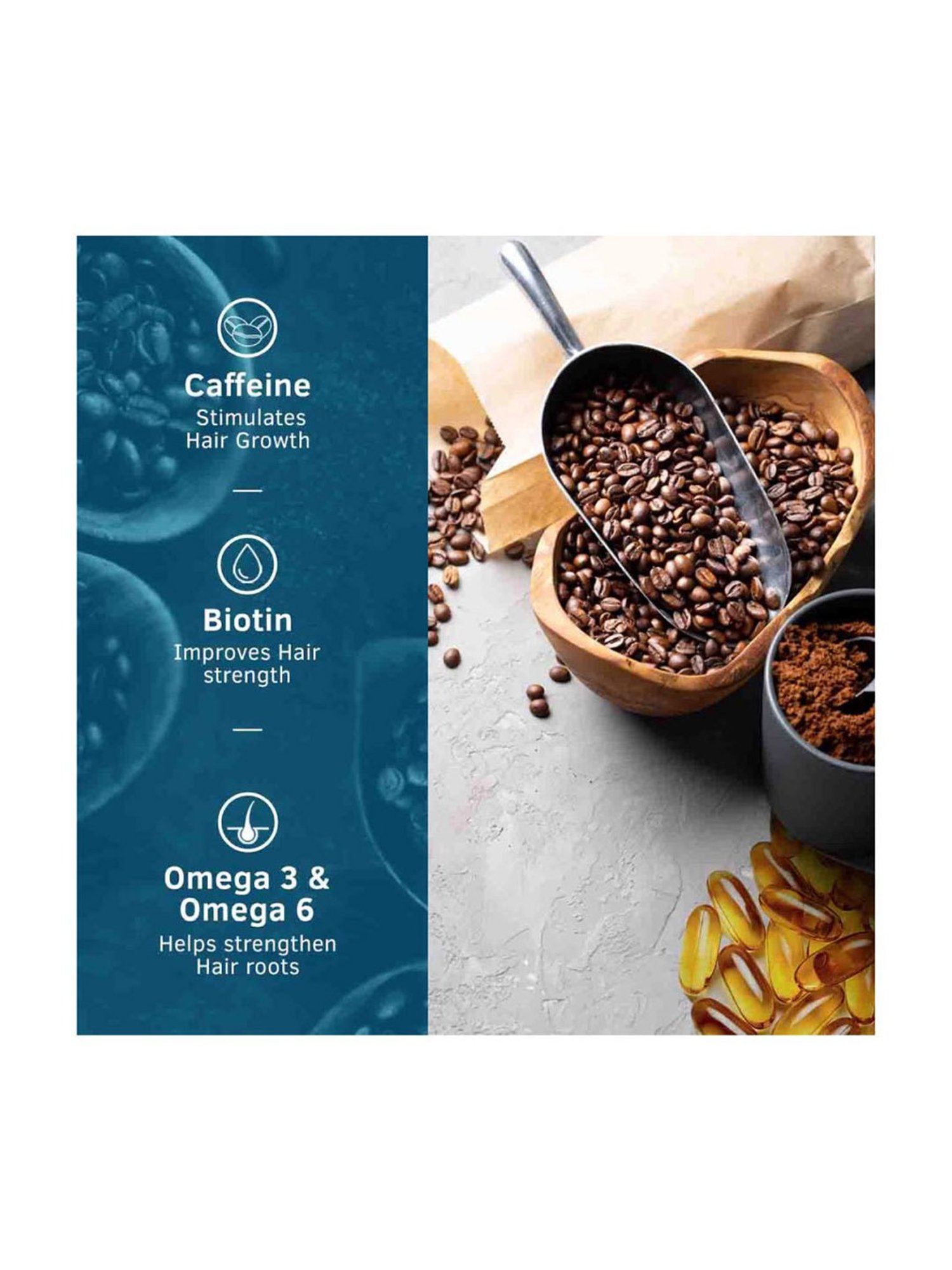 Ustraa Ayurvedic Beard Growth Oil & Hair Growth Vitalizer Combo