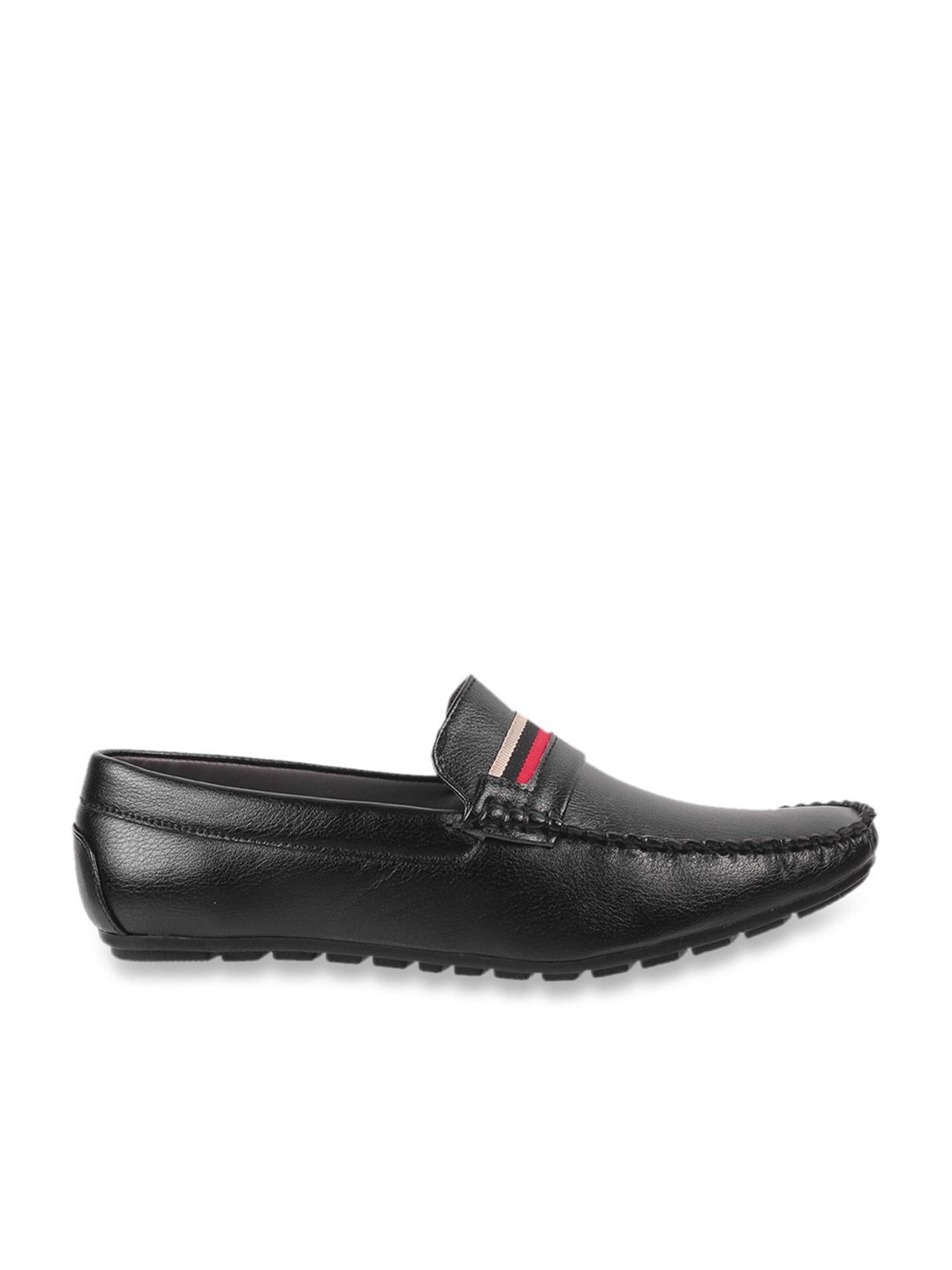 Walkway Men's Black Casual Loafers
