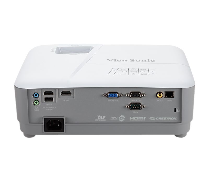 Viewsonic PG707X DLP Projector - 4:3 - 1024 x 768 - Front - 6000 Hour Normal Mode - 20000 Hour Economy Mode - XGA - 22,000:1 - 4000 lm - HDMI - USB