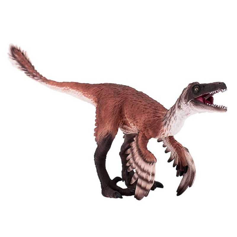 Mojo Dinosaur Troodon with Articulated Jaw Realistic Figure