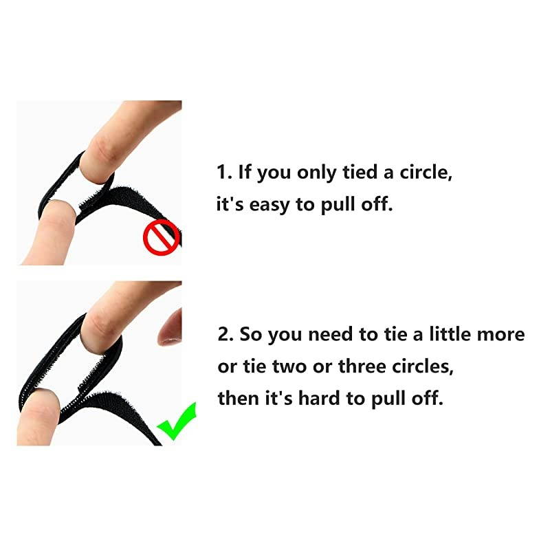 Reusable Fastening Tape Cable Ties 34 Inch Double Side Hook Roll 25 Yard Blue