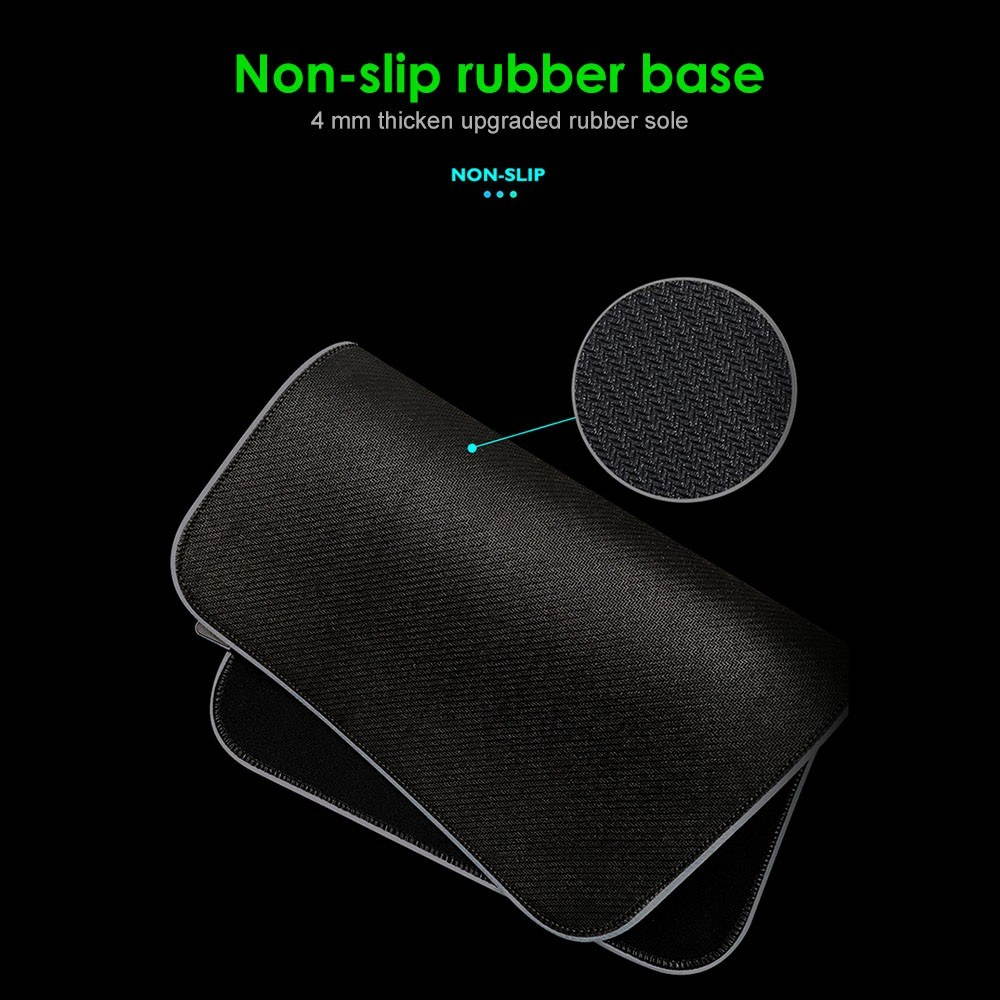 LEDs RGB Mouse Pad 14 Lighting Modes Gaming Extra Large Soft Extended Non Slip Mousepad for PC Laptop