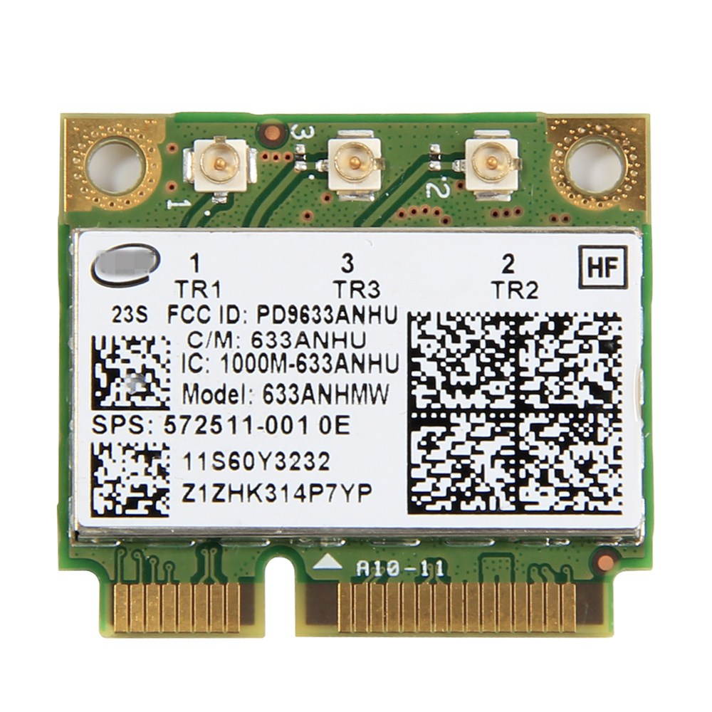 Only for IBM/Thinkpad/Lenovo Wireless Centrino Ultimate-N 6300 Wi-Fi Card Dual-band 2.4/5GHz 802.11a/g/n 450Mbps 3X3MIMO 633ANHMW
