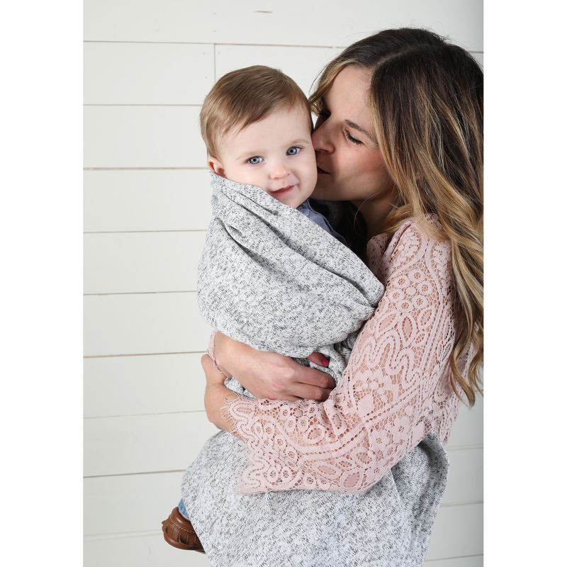 Trend Lab Sweatshirt Knit Baby Blanket - Gray