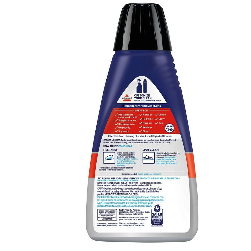 BISSELL Professional Spot & Stain + Oxy Formula - Portable Cleaners- 2038