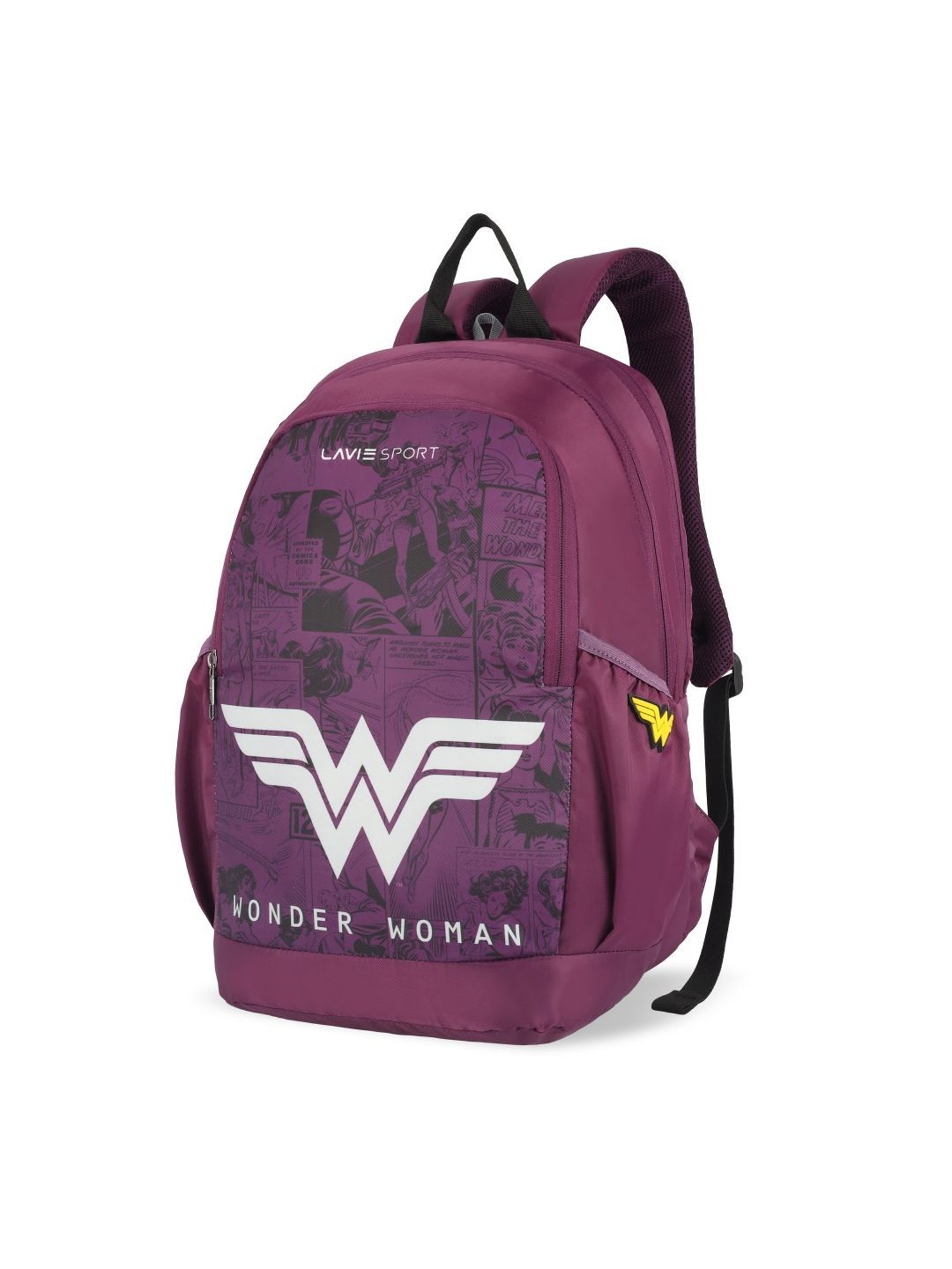 LAVIE SPORT Maroon Printed Laptop Backpack