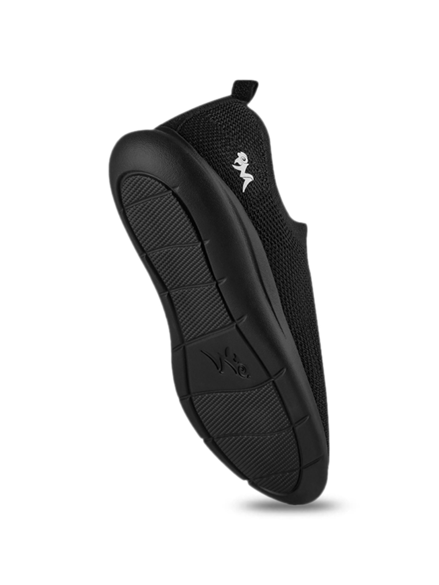 Neemans Men's Relive Hale Black Walking Shoes