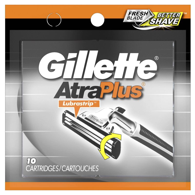 Gillette Atra Plus Men's Razor Blade Refills - 10ct
