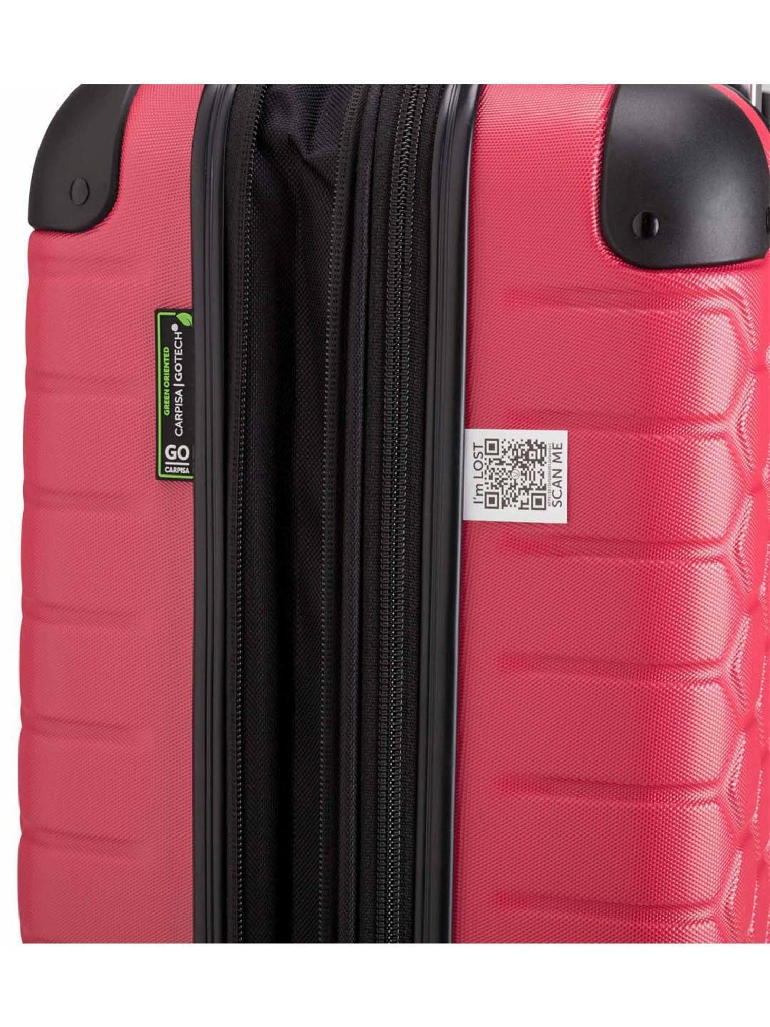 Assembly Green Textured Small Cabin Trolley - 20 inch