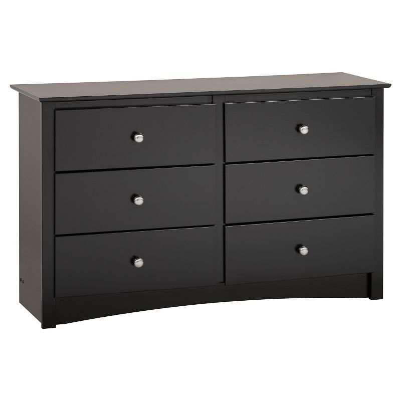 Sonoma Dresser Black - Prepac