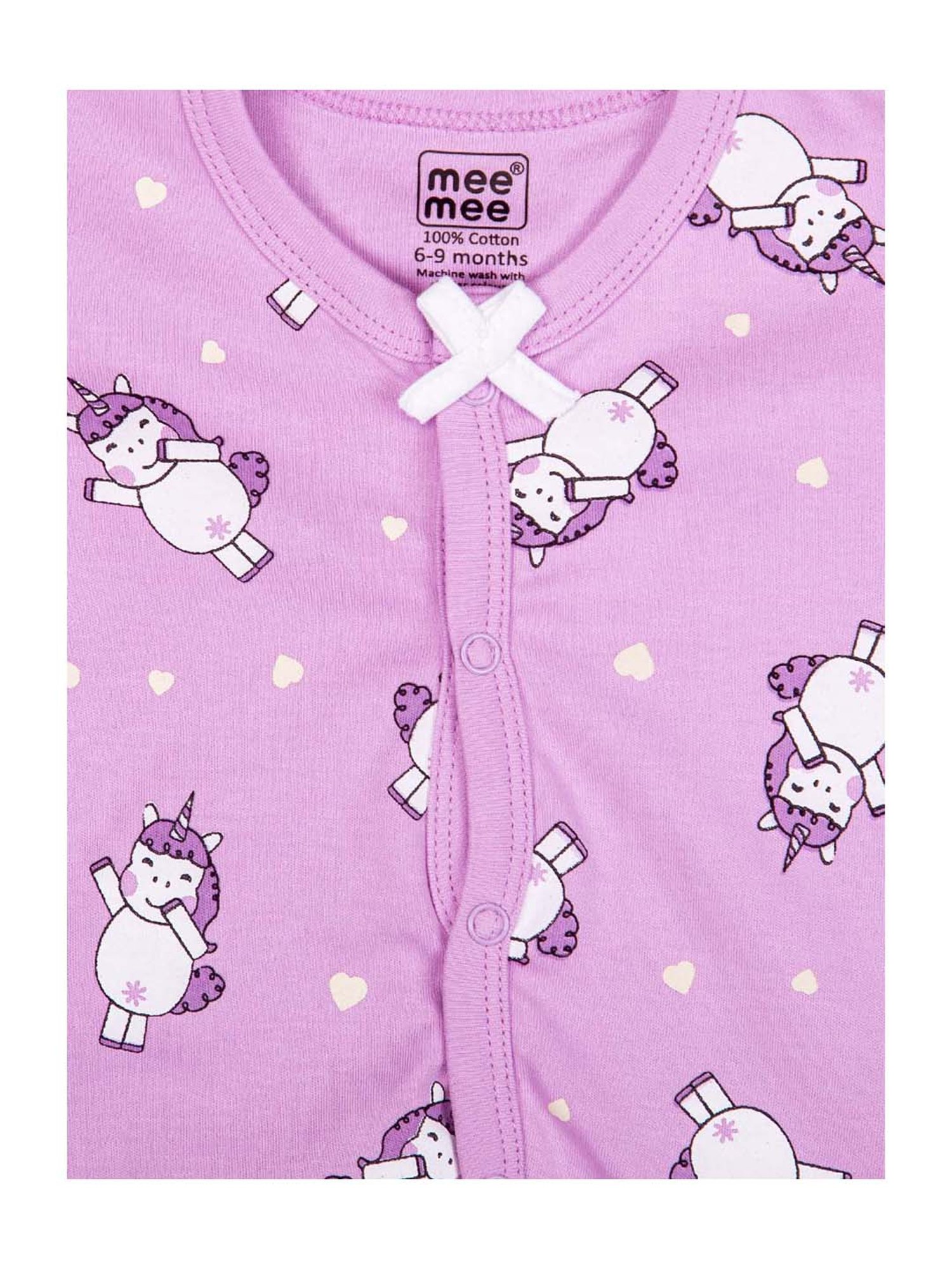 Mee Mee Kids Multicolor Cotton Printed Jablas - Pack of 3