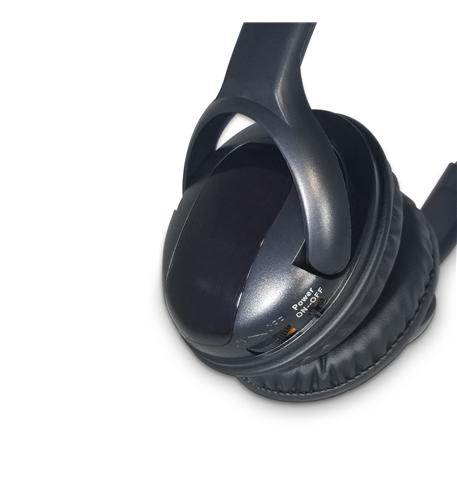 PTI PT-908 RF Wireless Headphones w FM scan/USB Tra