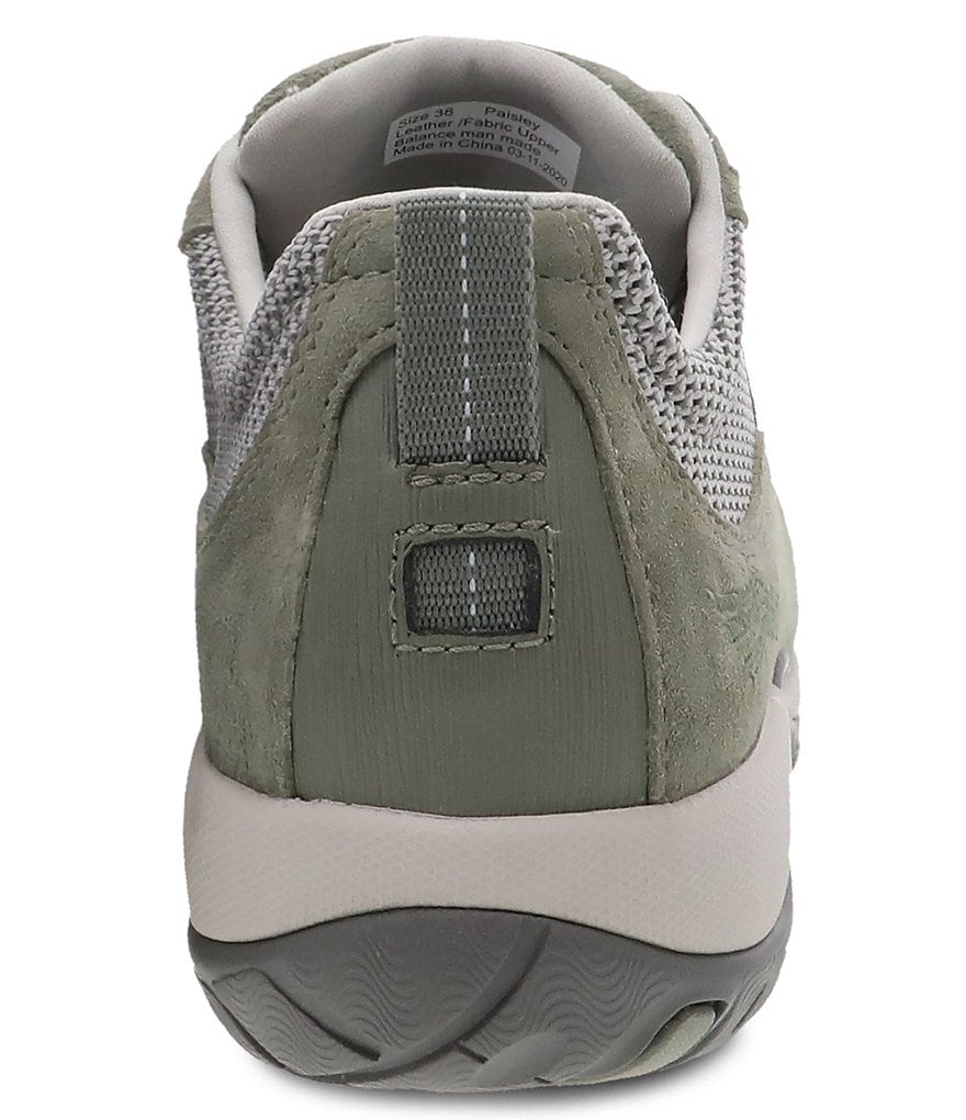 Dansko Women's Paisley Suede Waterproof Lace-Up Sneakers