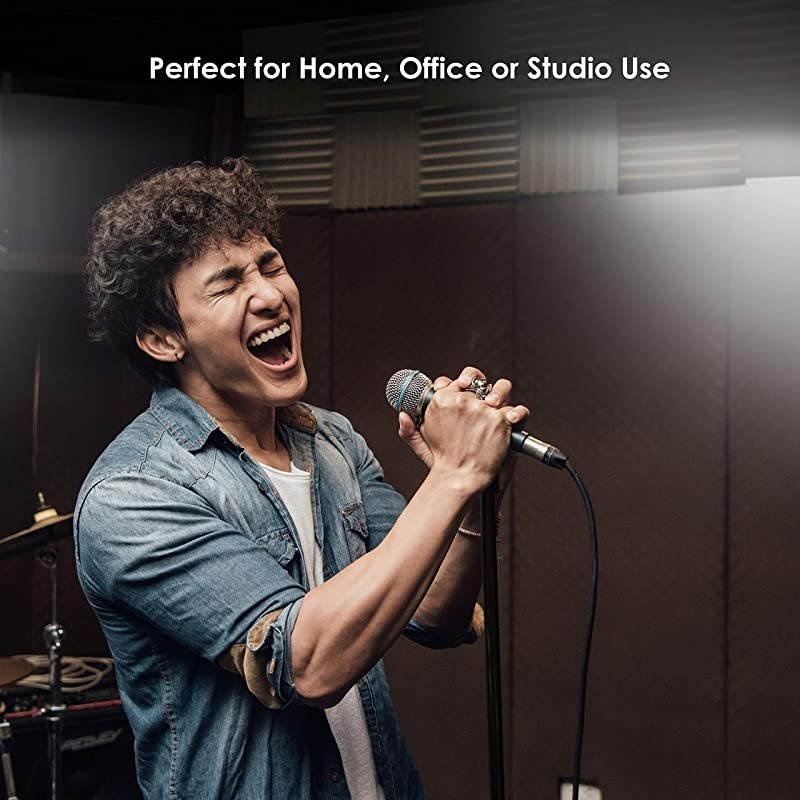 Stand Universal Mic Mount with Heavy Compact Base Height Adjustable 28 5 ft PMKS5