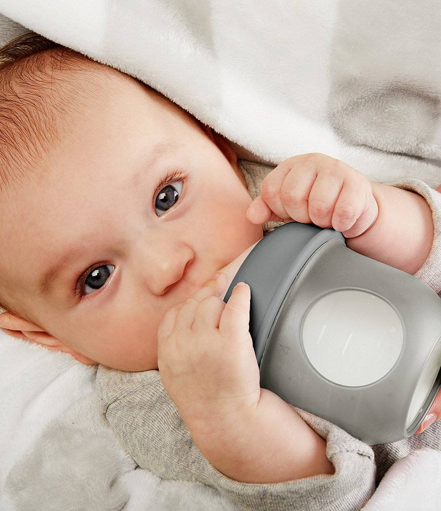 Boon NURSH 4oz Reusable Silicone Pouch Bottle