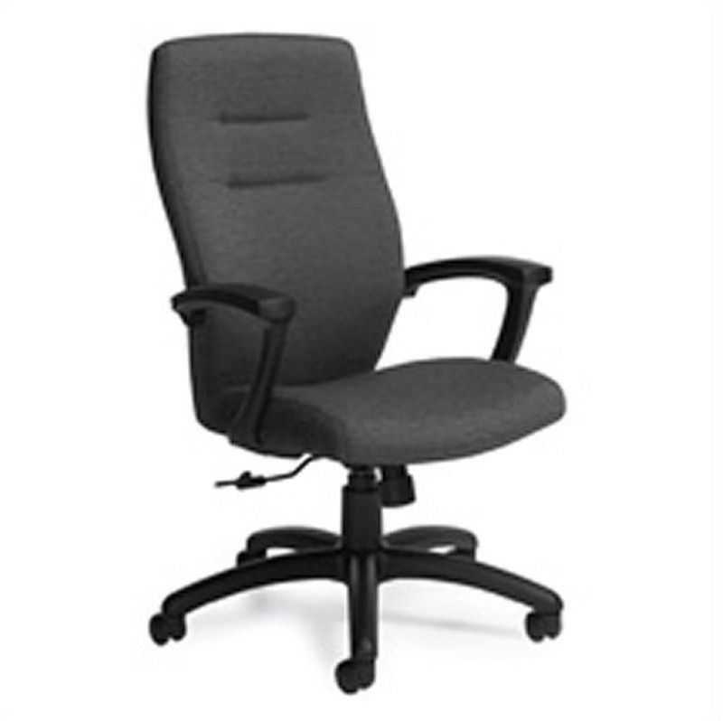 Synopsis High Back Tilter Office Chair - Black - Global