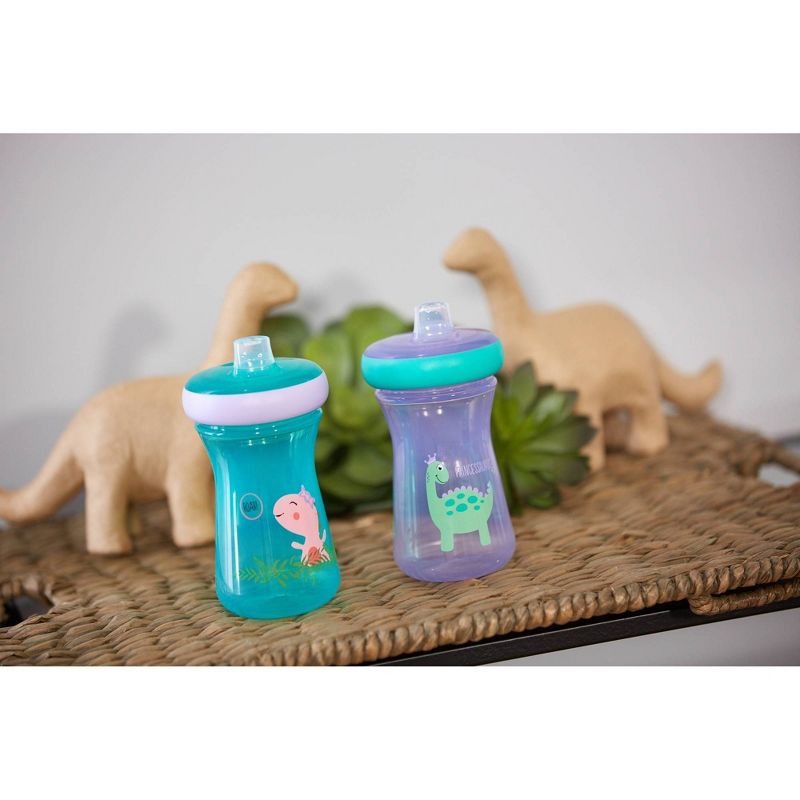 Tommee Tippee 2pk Insulated Straw Toddler Cup - Pink/Mint - 9oz