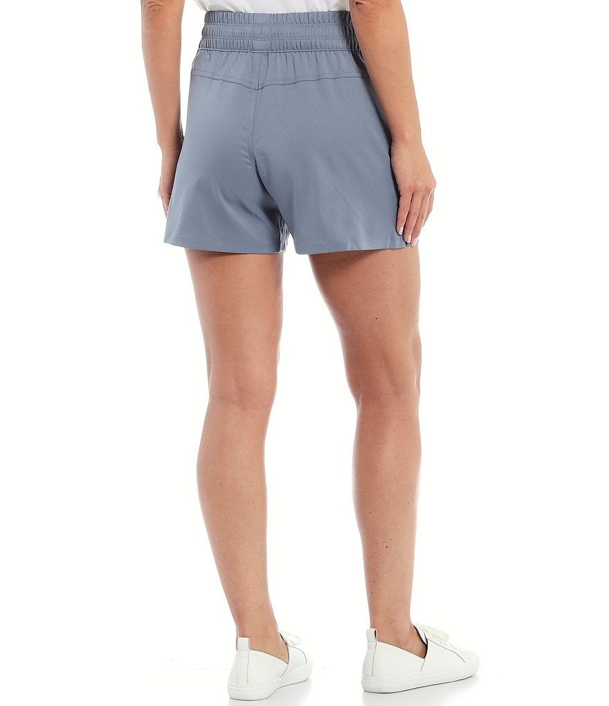 KENDALL + KYLIE White High Rise Sports Shorts