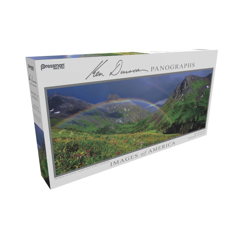 Pressman Images Of America: Promise Of Peace Panoramic Puzzle 504pc