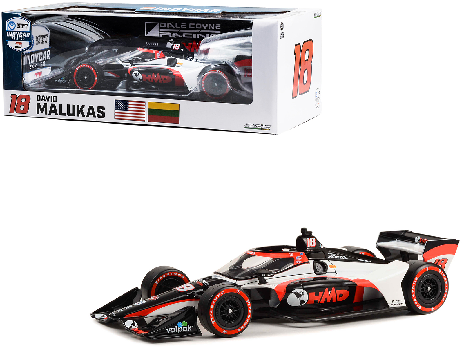 Dallara IndyCar #2 Josef Newgarden "Shell Oil" Team Penske Winner "108th Indianapolis 500 - NTT IndyCar Series" (2024) 1/64 Diecast Model Car by Greenlight