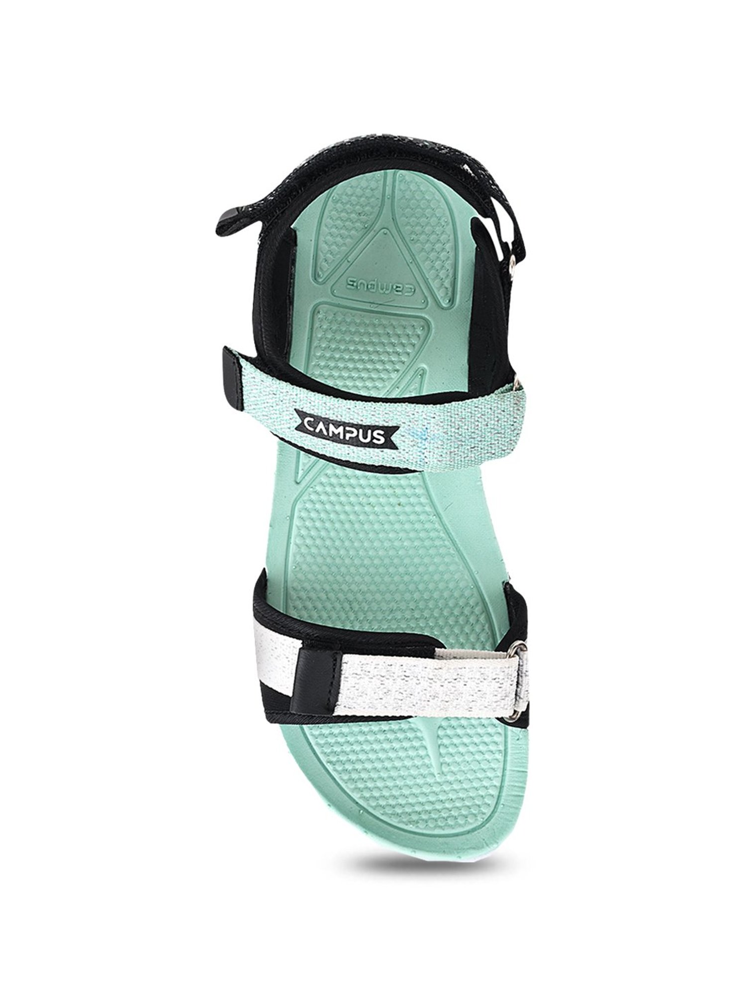 Campus Women's Mint Green Floater Sandals