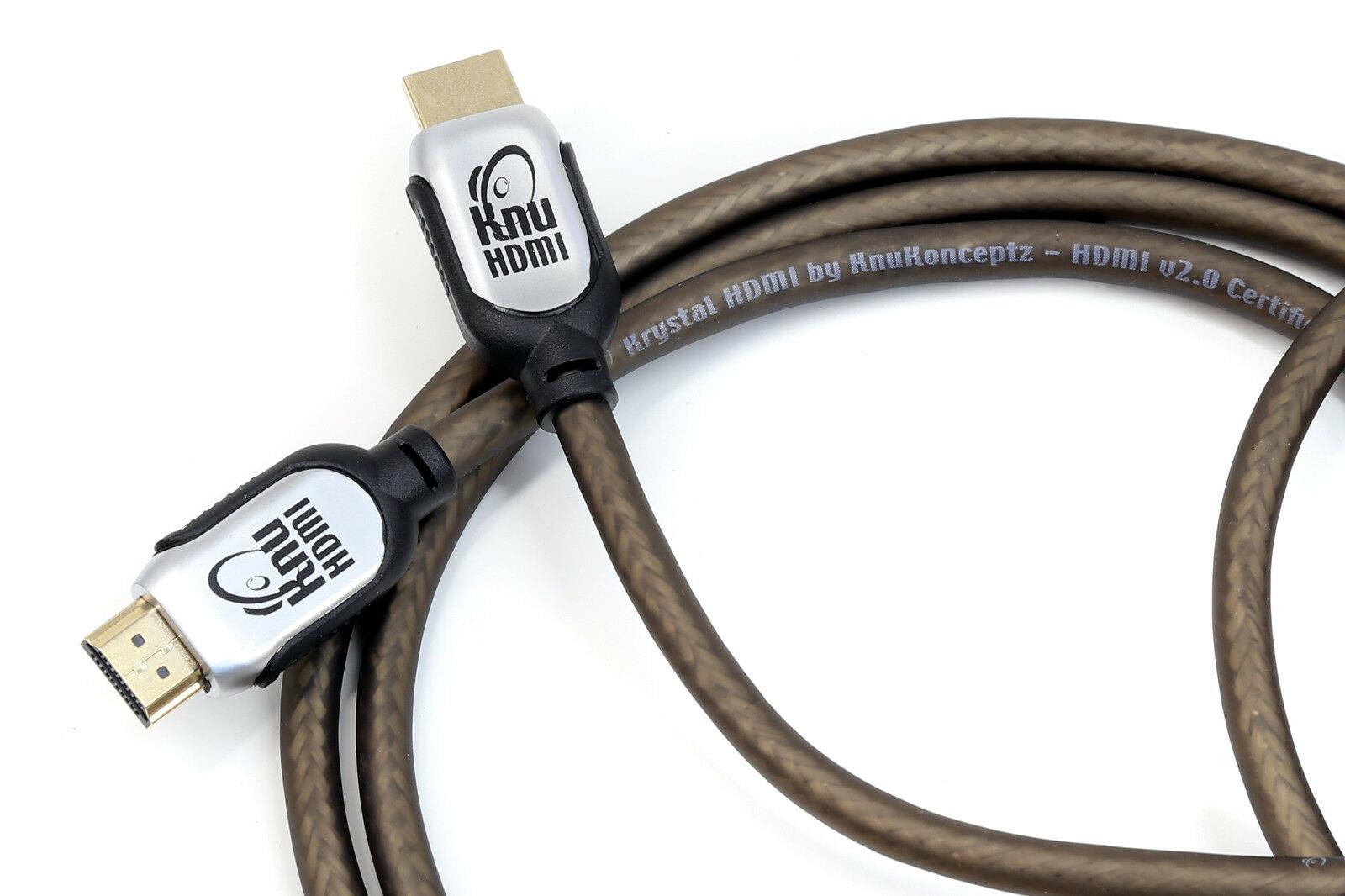 KnuKonceptz Ultra HD High Speed HDMI V2.0 Cable 3D 4K HDR Xbox One S PS4 25FT