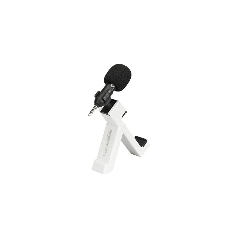 Basics Microphone for Smartphones with Clip - White