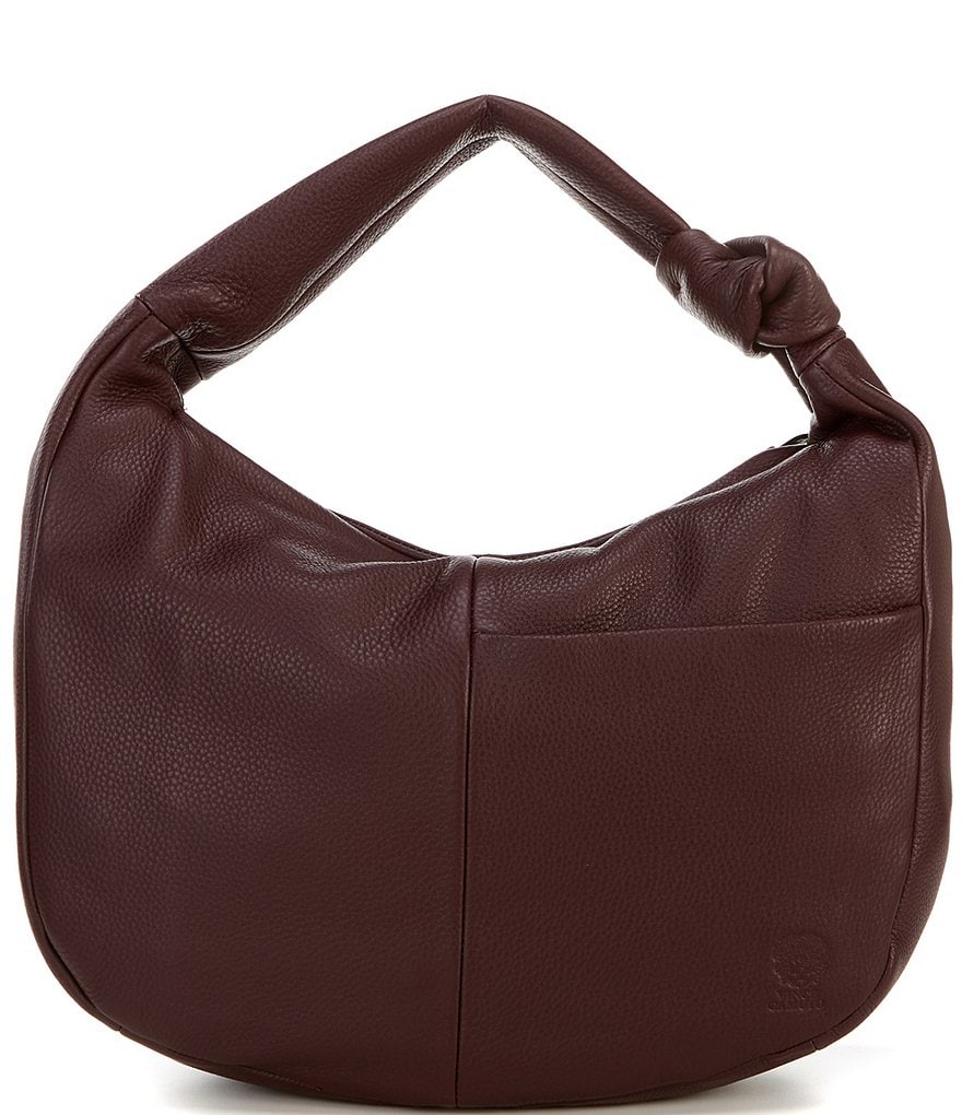 Calvin Klein Ivy Linen Python Hobo Bag