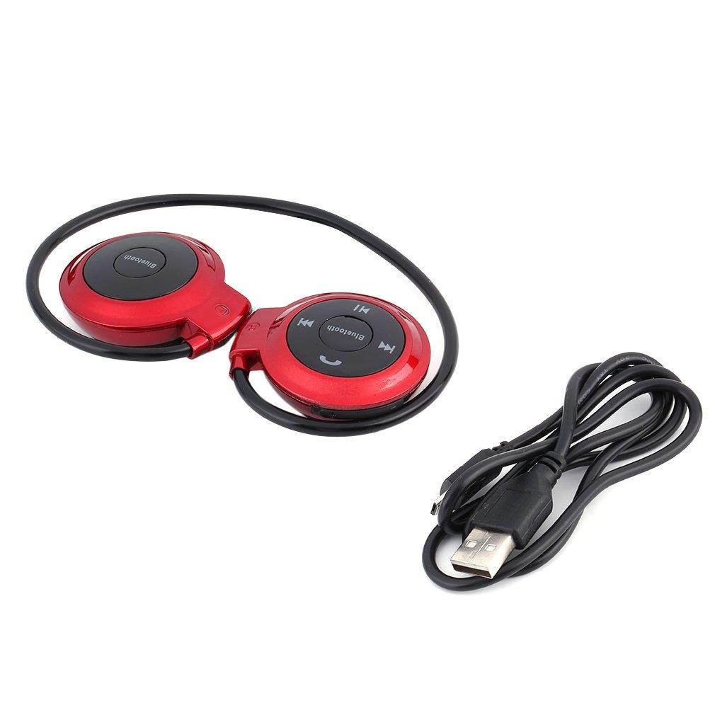 MINI503 Ear Hook Mini Sports Wireless Bluetooth Headset Hi-Fi Handsfree Stereo Earphone Headphone TF Card For MP3 Player