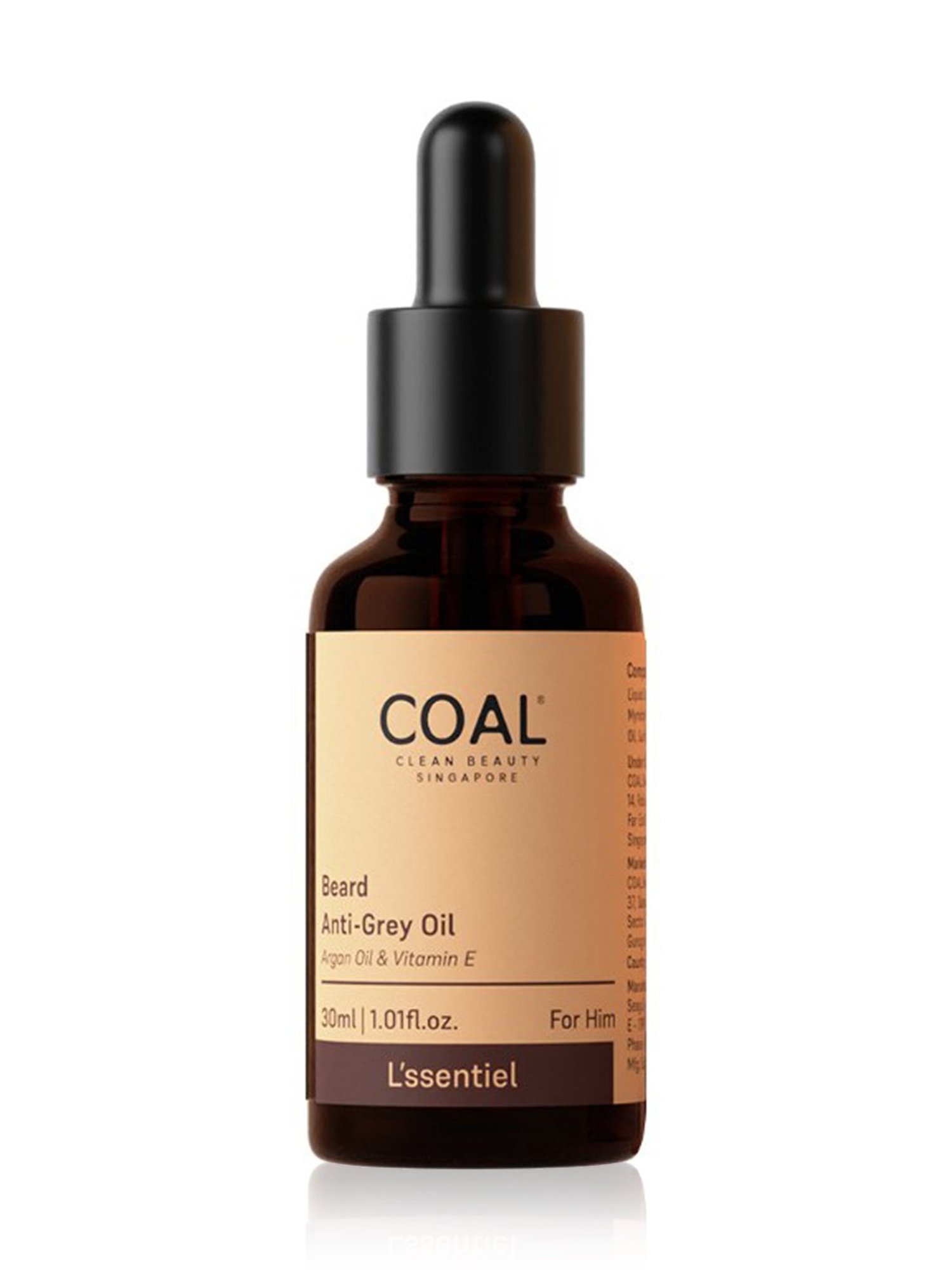 COAL Clean Beauty Beard Anti-Grey Oil - 30 ml