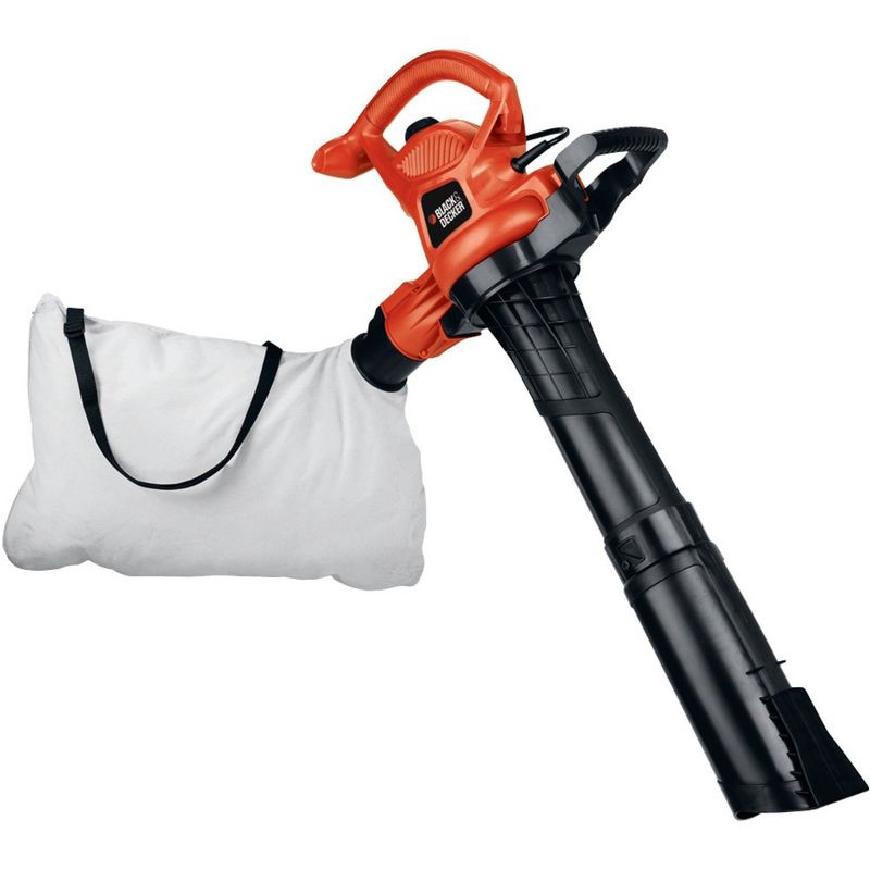 Black & Decker BV6000 12 Amp High Performance Two Speed Handheld Electric Mulcher Blower Vac