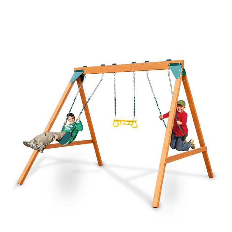 Swing-N-Slide Ranger Wood Swing Set