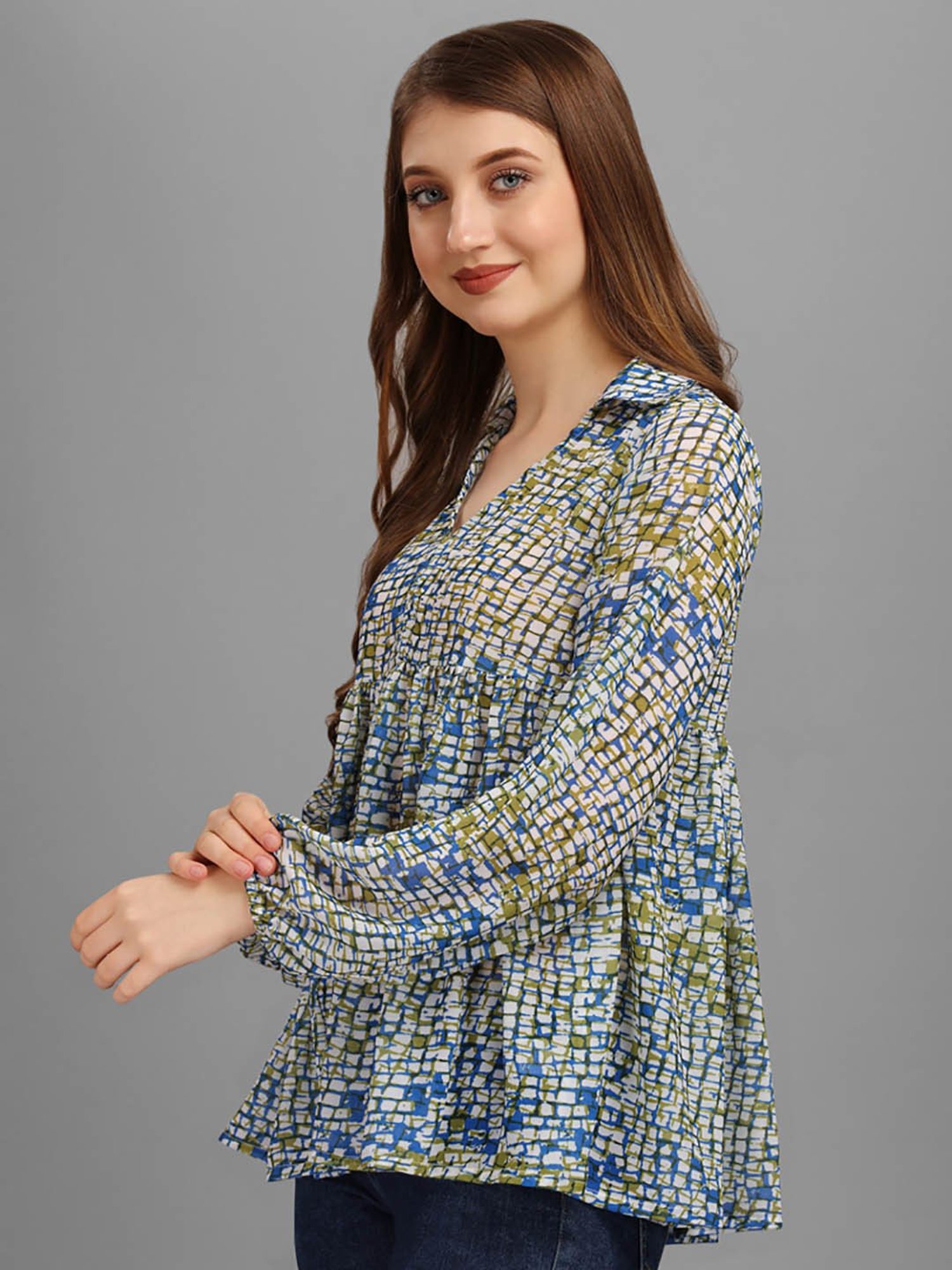 MASAKALI.CO Multicolor Printed Top