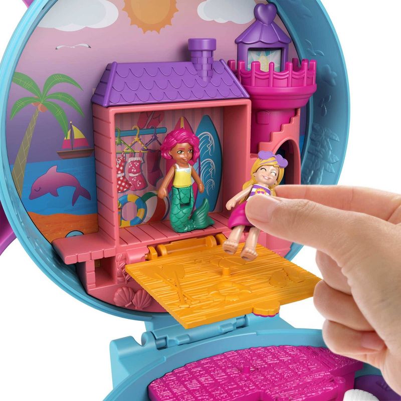 Polly Pocket Dolphin Beach Compact