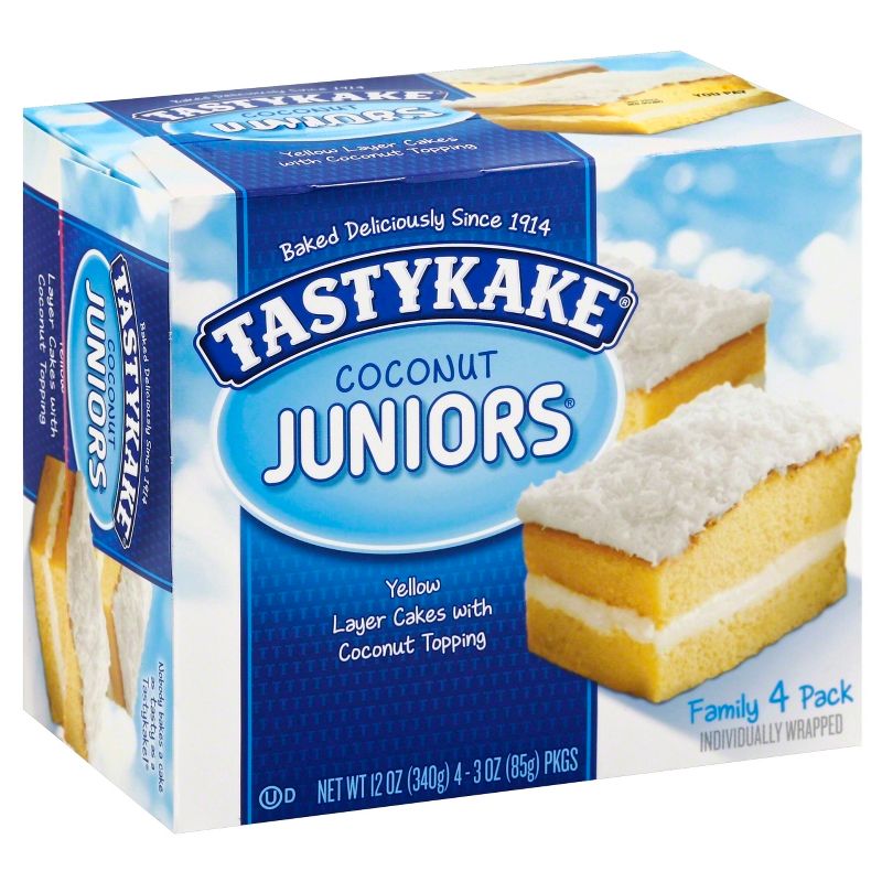 Tastykake Coconut Juniors - 4-3.3(13.3oz)