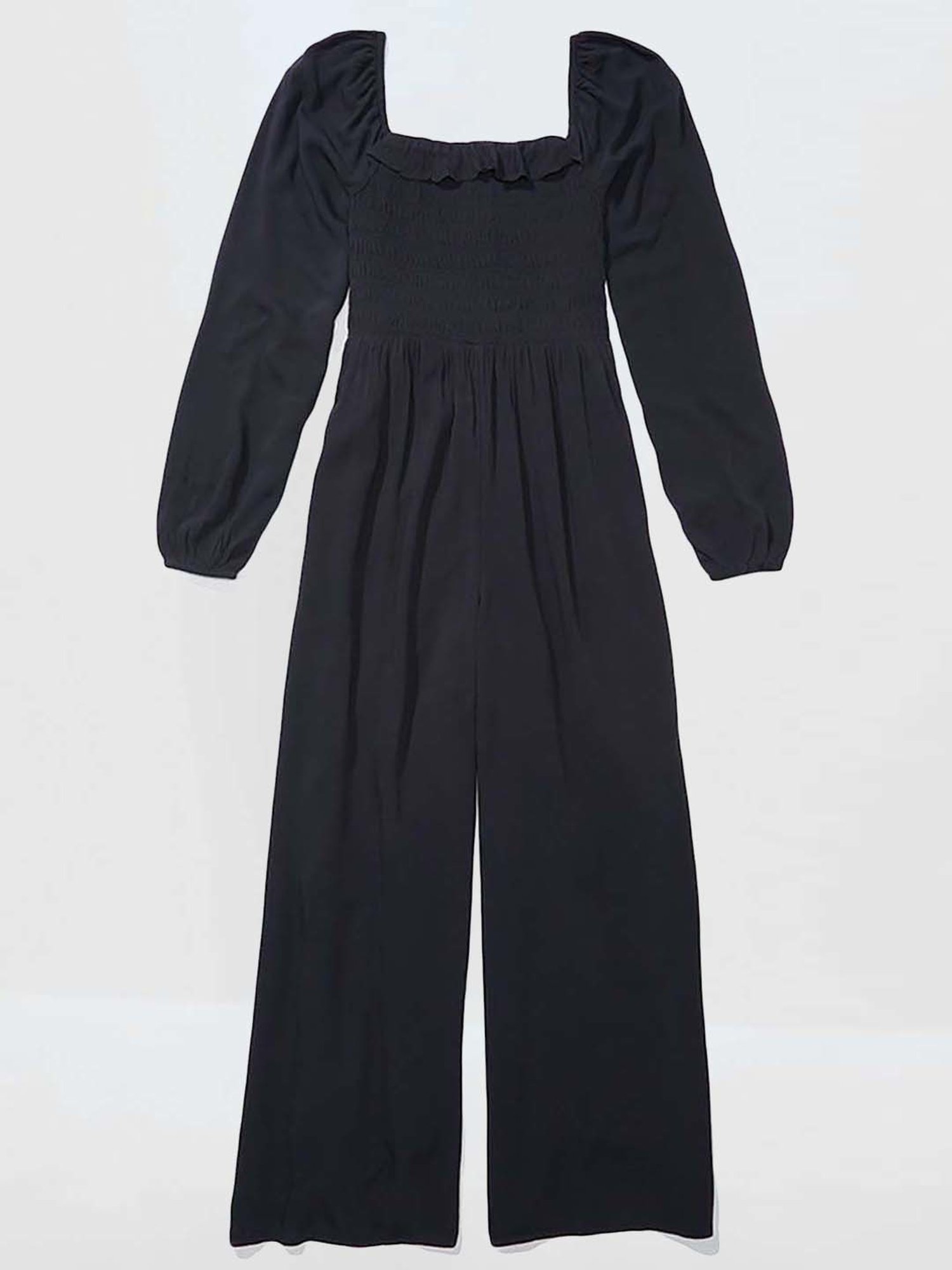 American Eagle Outfitters Black Midi Length Jumpsuit
